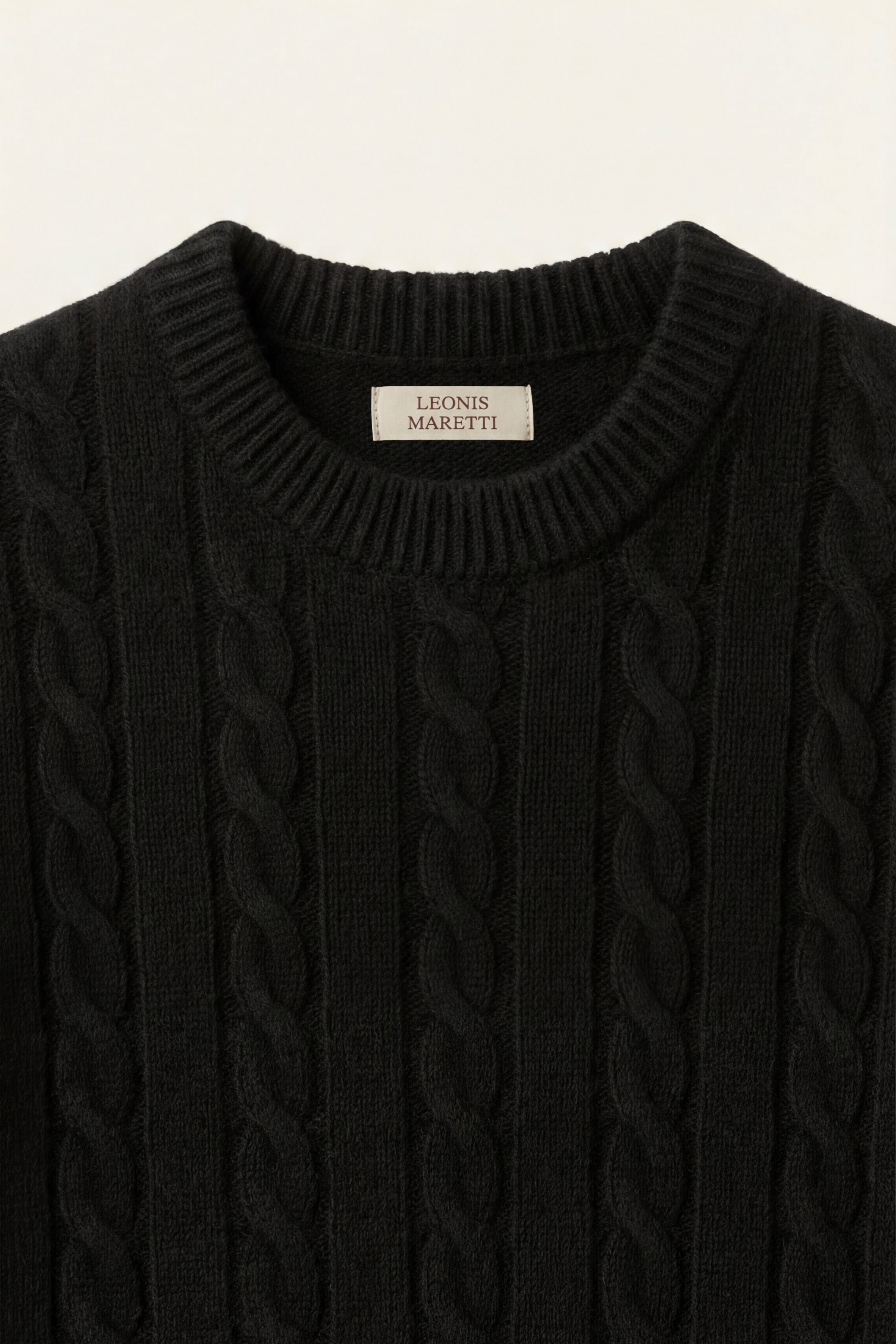 Soreno Cashmere Knit Black