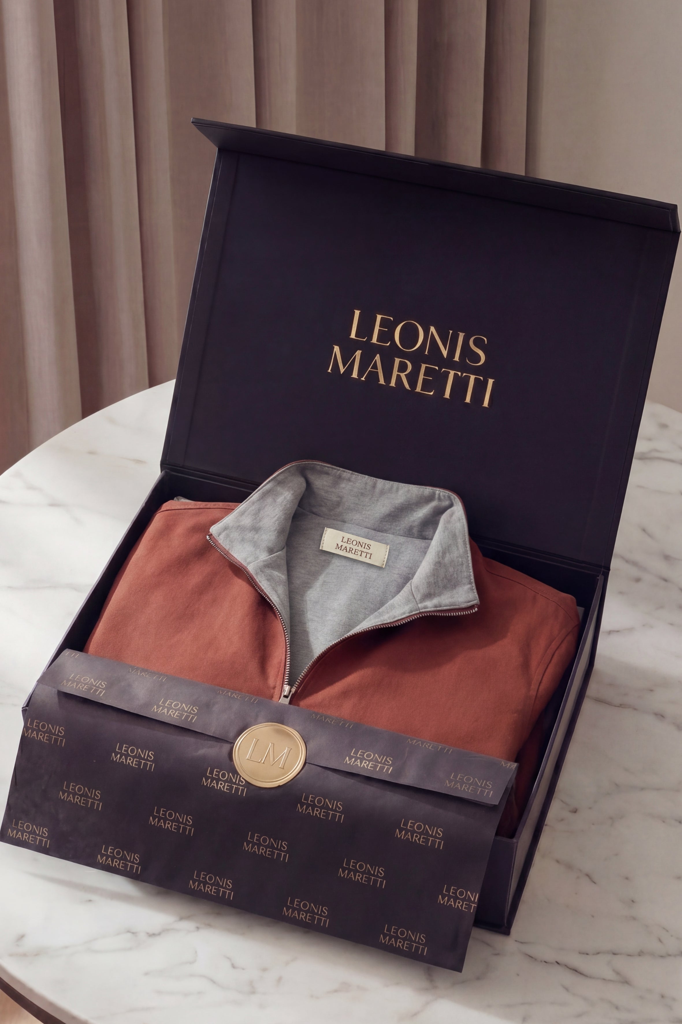 Maretti Reverso Jacket Terracotta