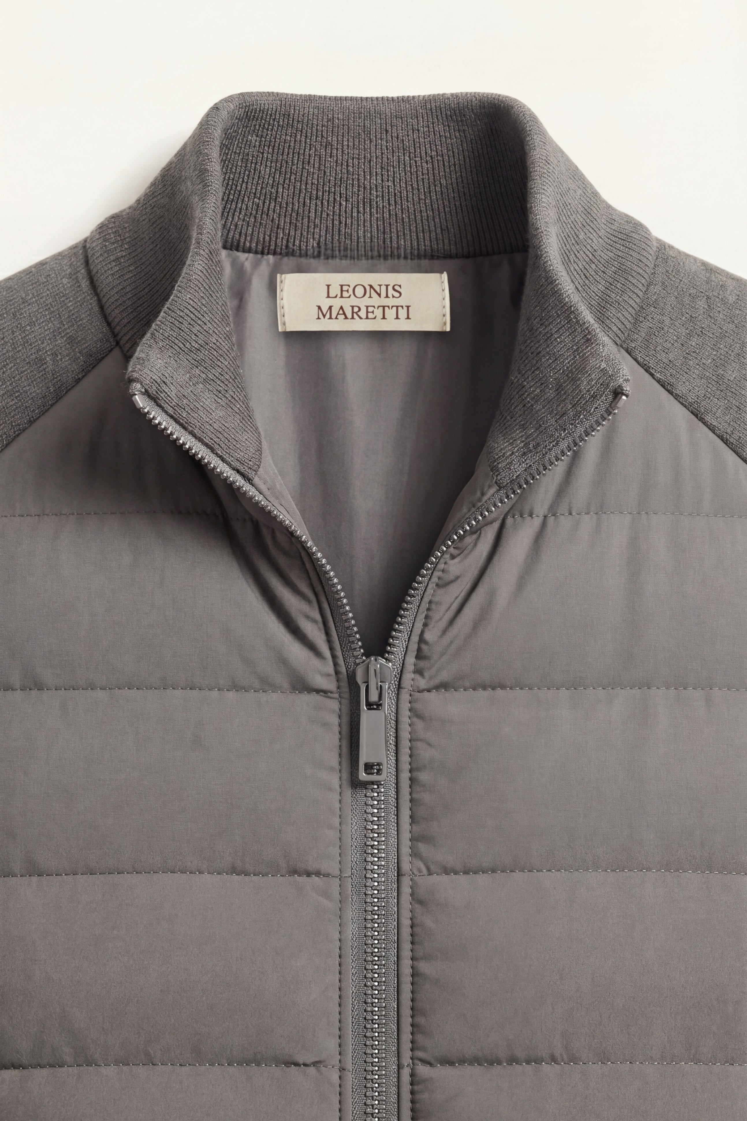 Bellori Wool Padded Jacket Grey