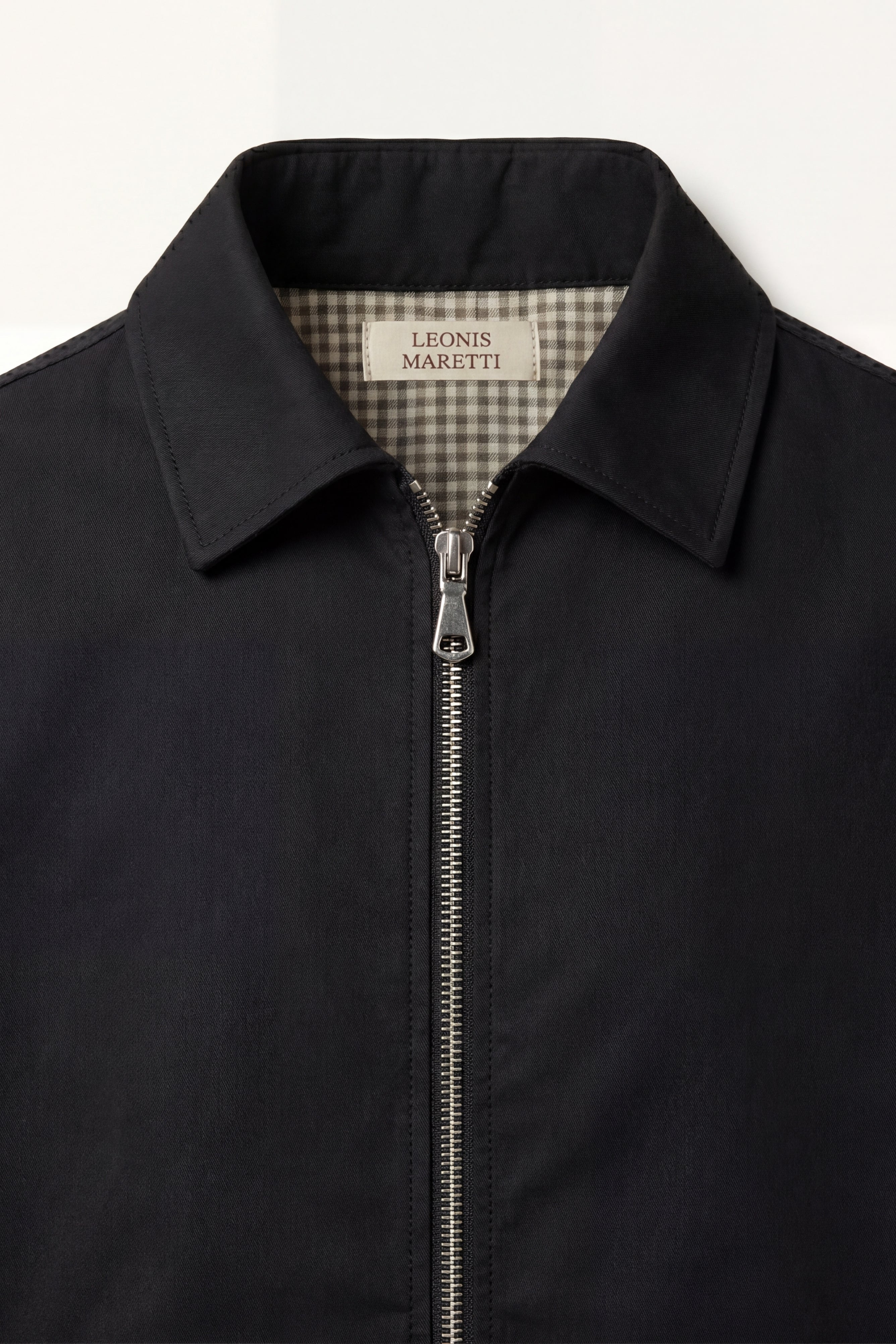 Pietro Lightweight Zip Jacket Black
