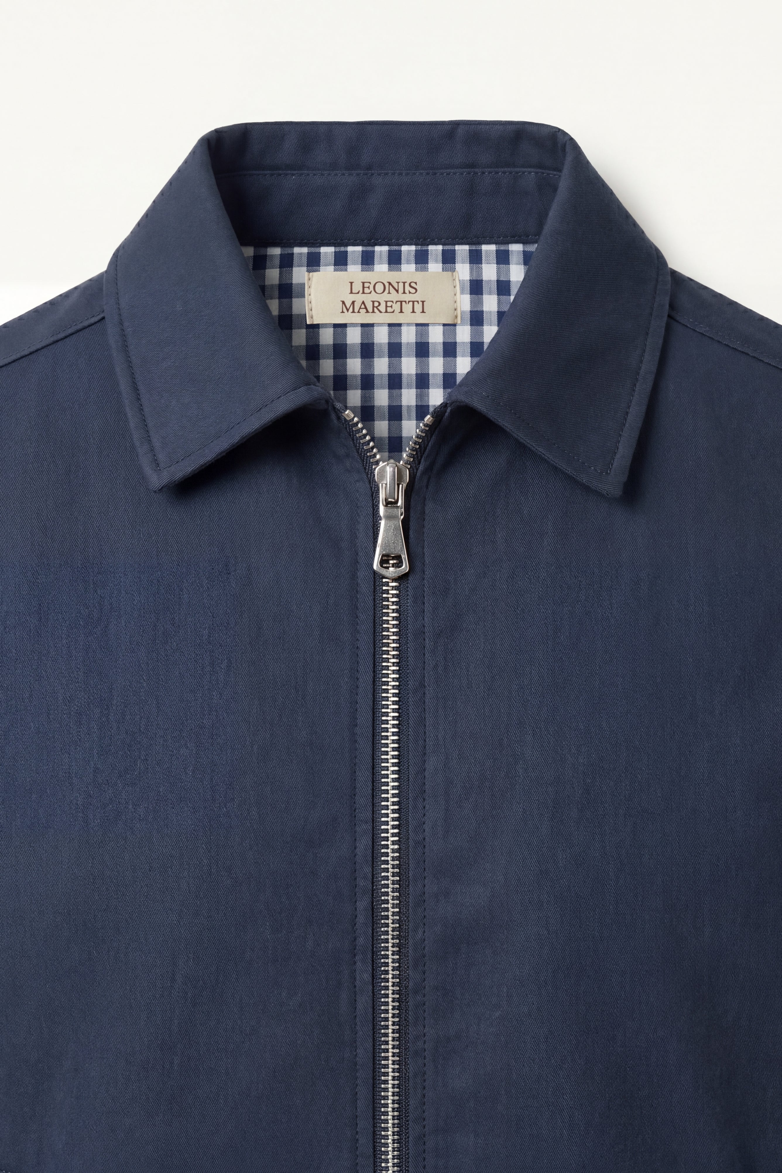 Pietro Lightweight Zip Jacket Blue