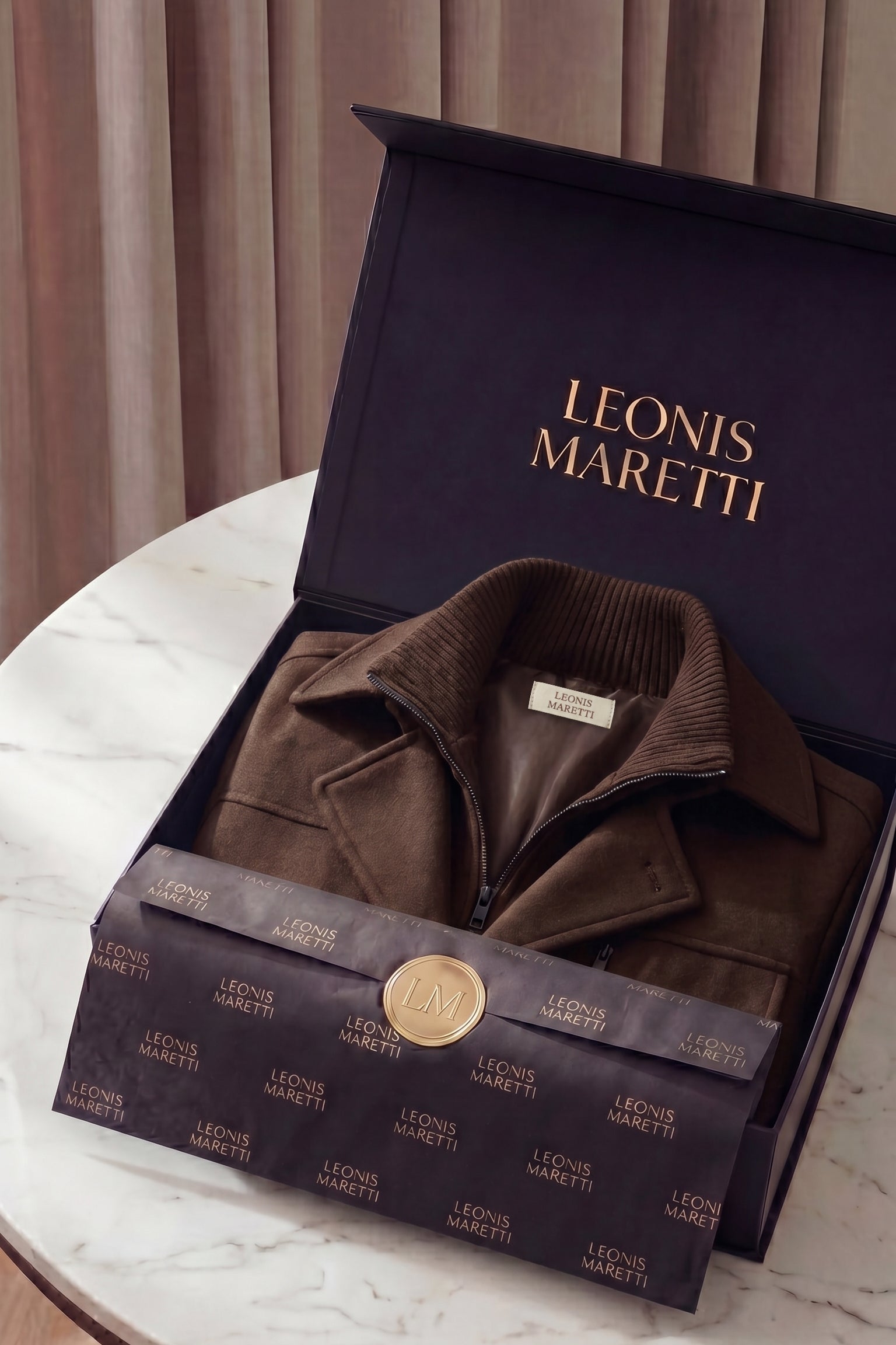 Melvin Field Coat Brown