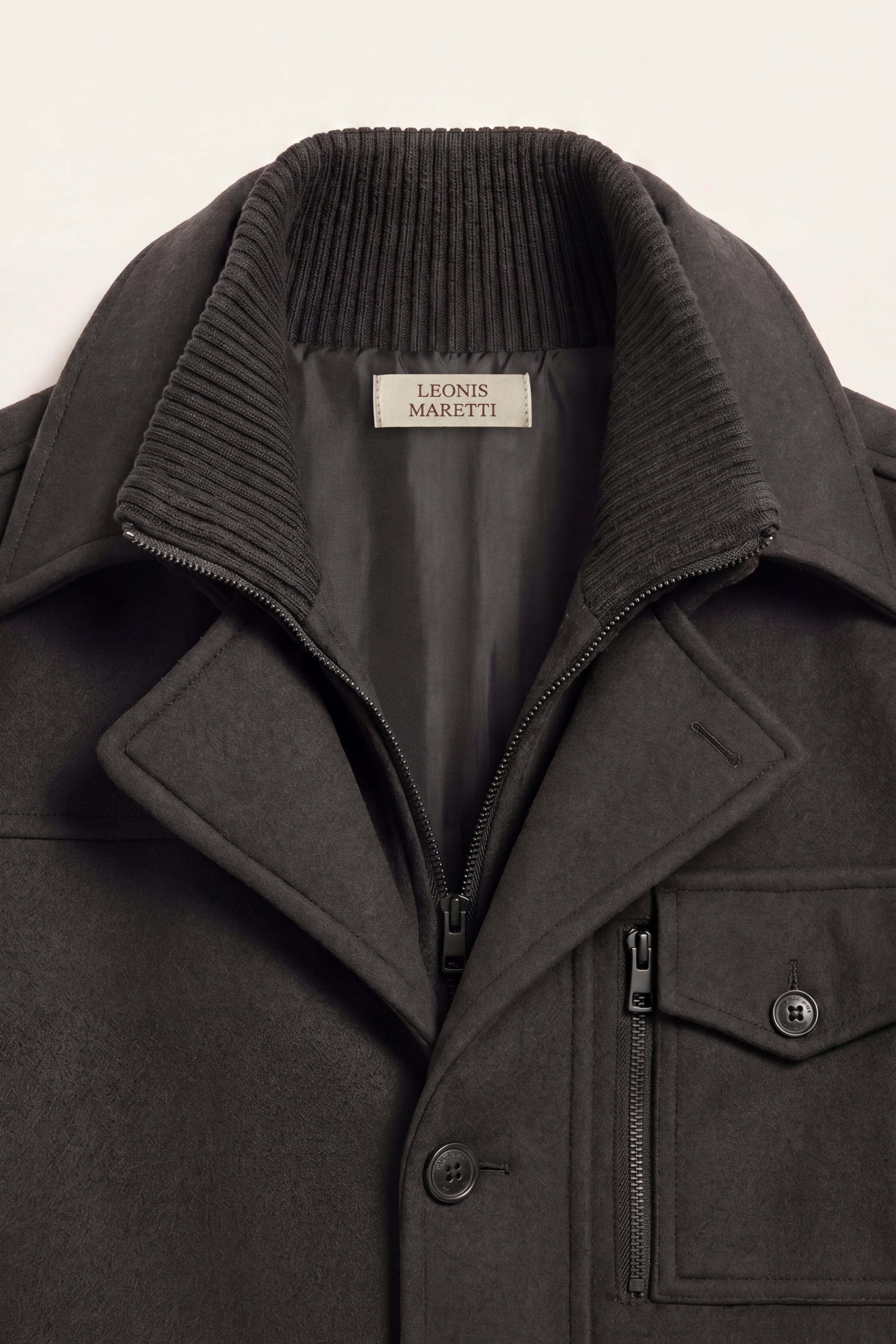 Melvin Field Coat Grey
