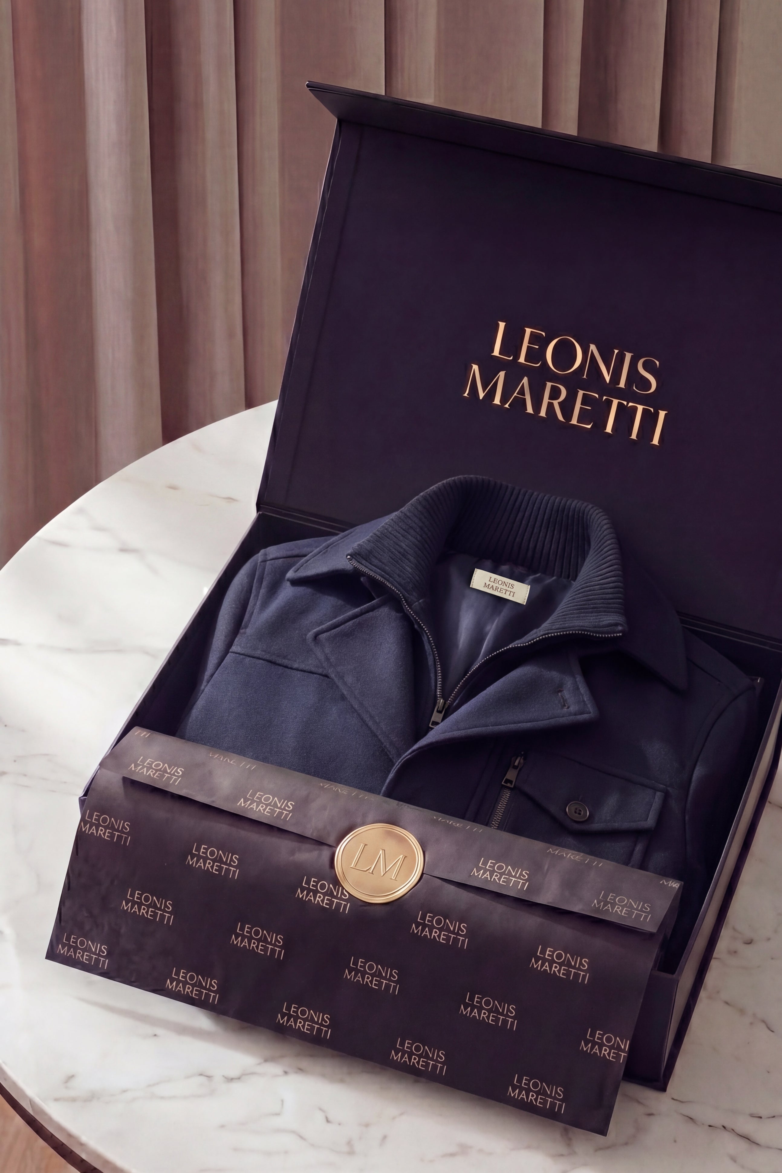 Melvin Field Coat Navy