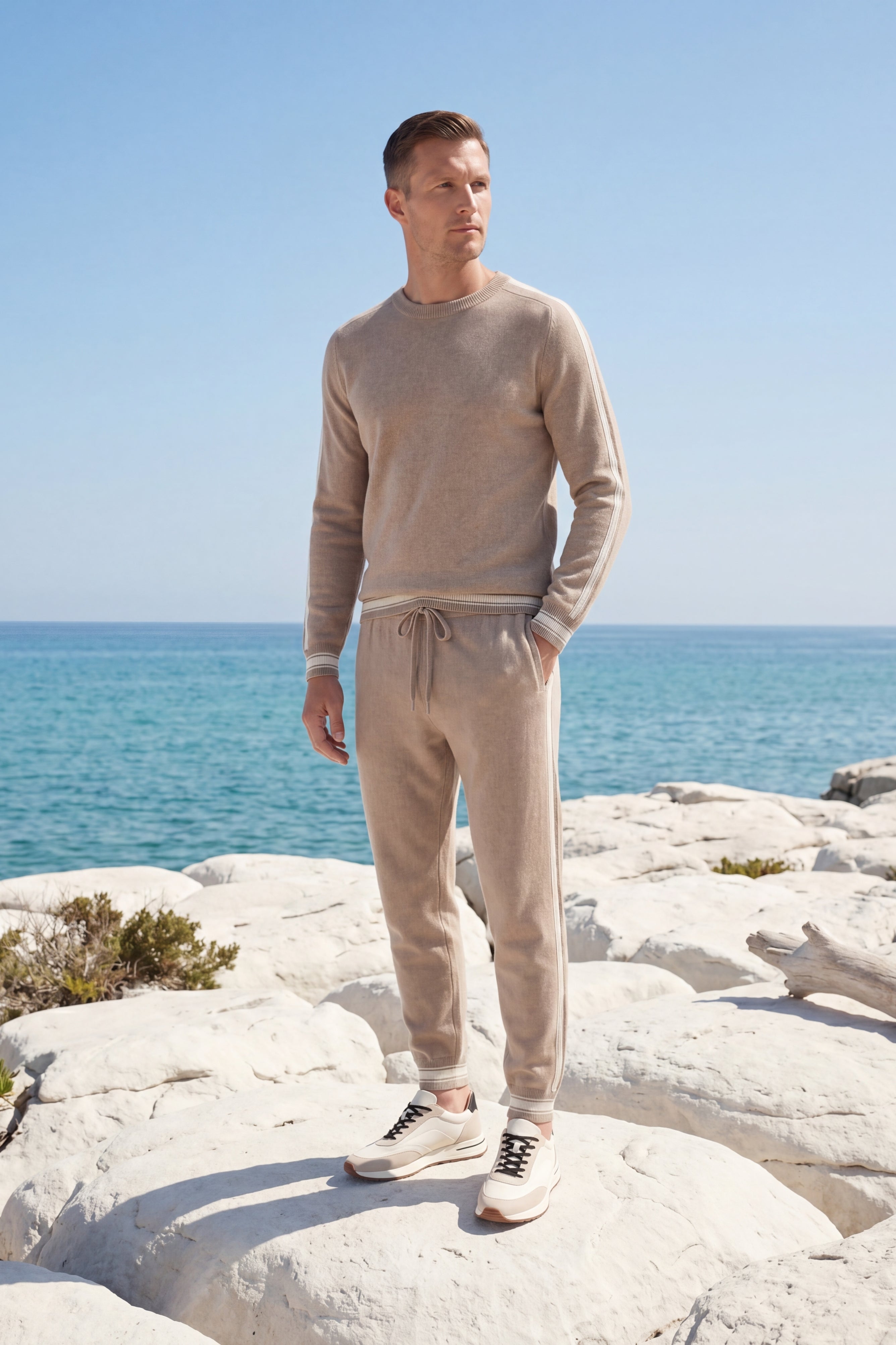 Leomar Cashmere Set Sand