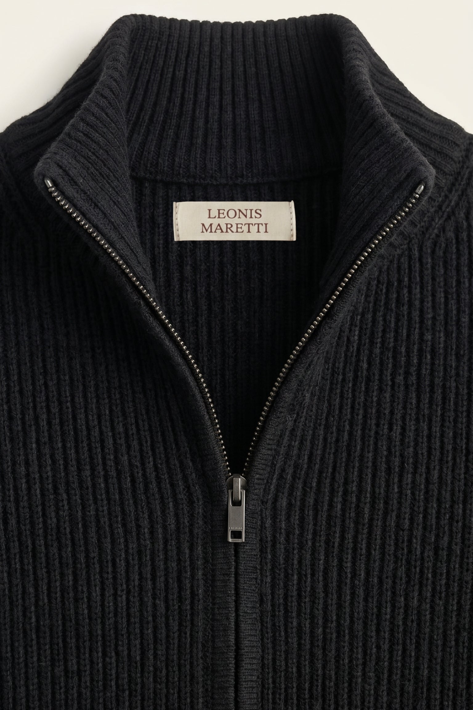 Roma Cashmere Cardigan Black