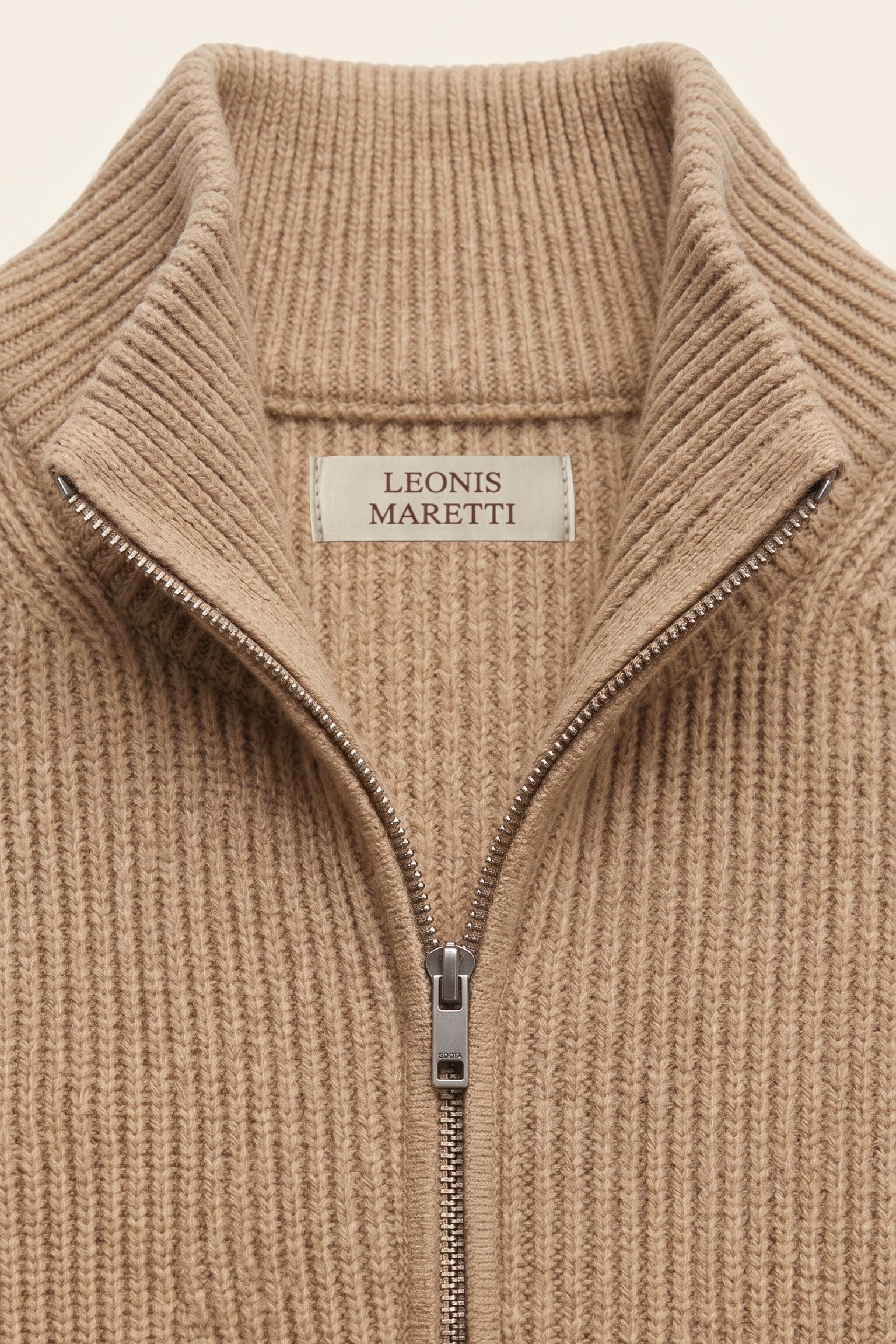 Roma Cashmere Cardigan Khaki