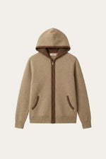 Sorano Hooded Cardigan Brown