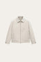 Carlo Zip Jacket Ivory