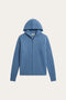 Talieri Hooded Cable Knit Blue