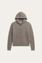 Talieri Hooded Cable Knit Grey