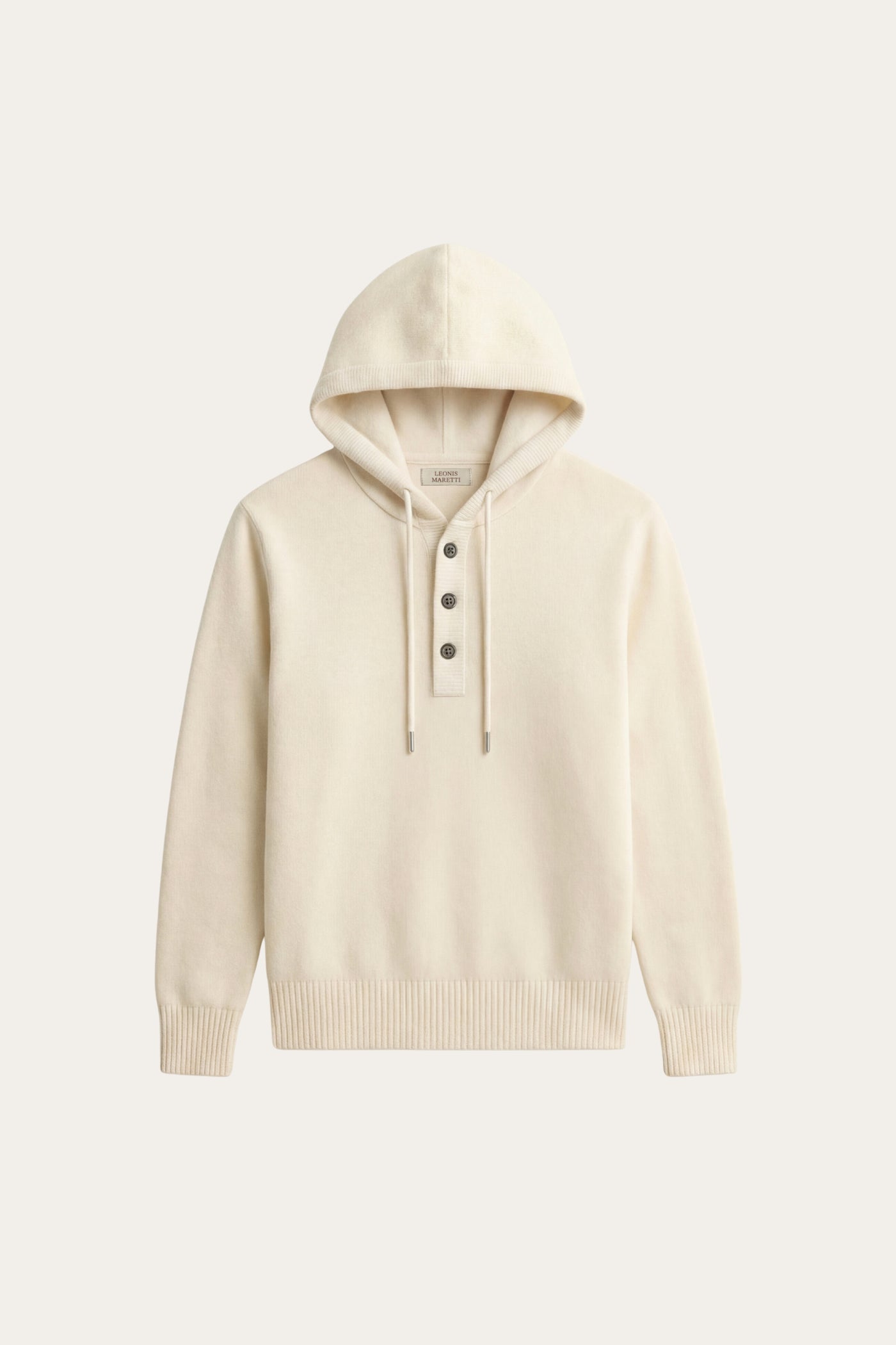 Taviano Hooded Knit Cream
