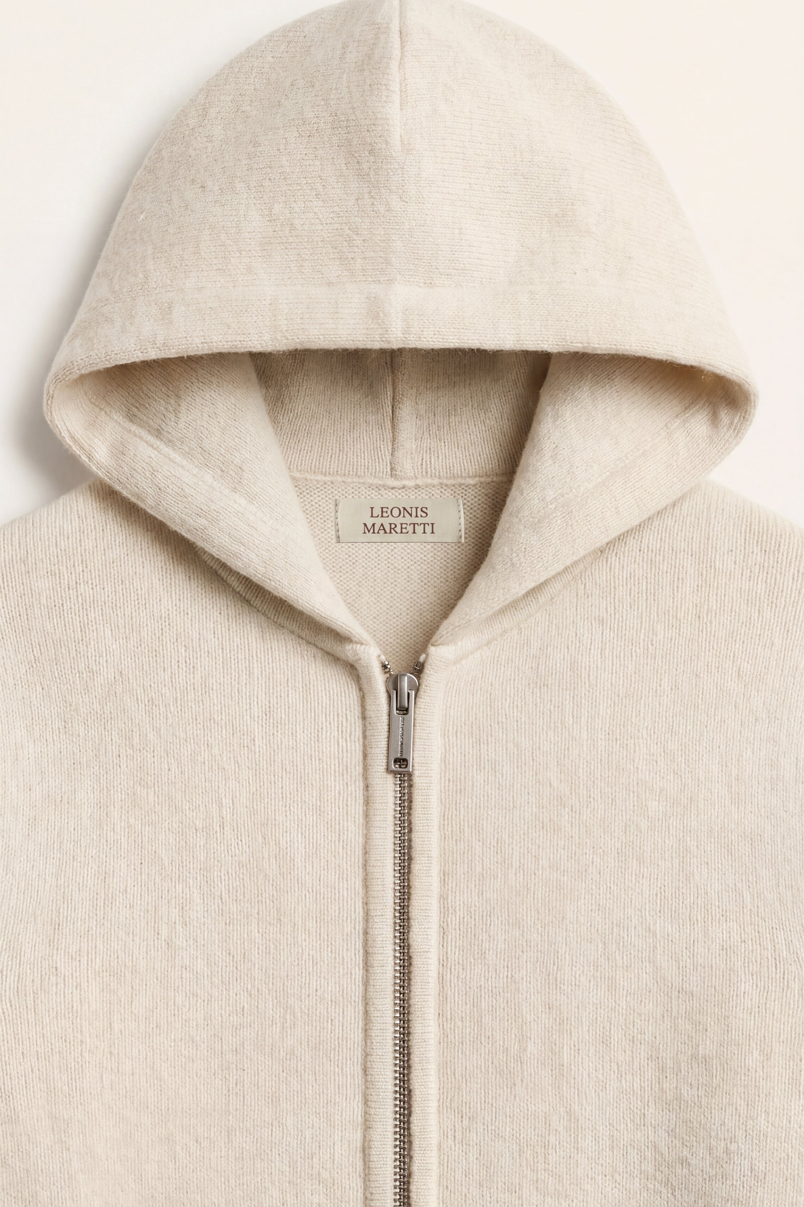 Tavole Hooded Zip Cream