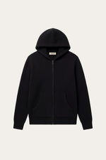 Tavole Hooded Zip Black