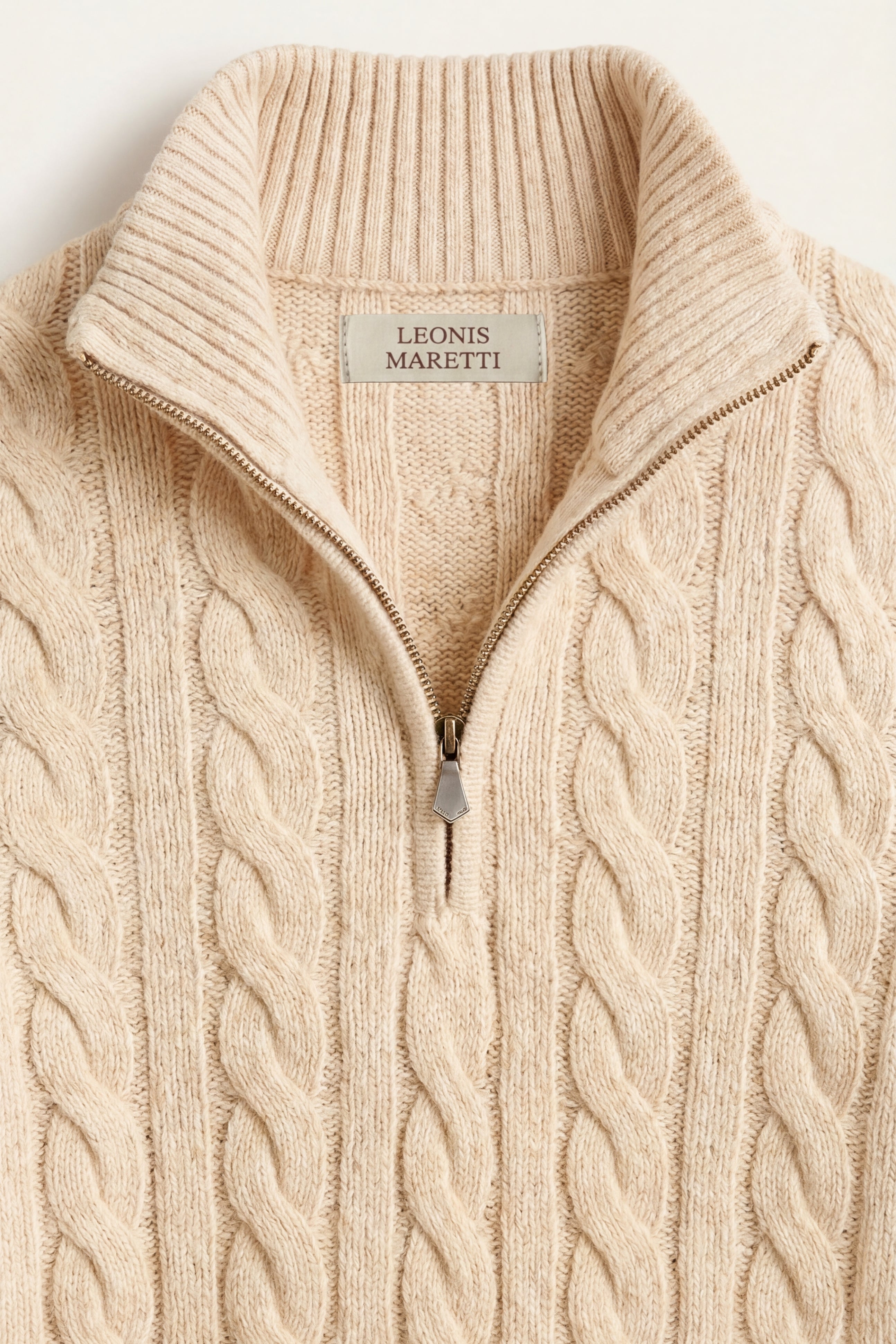 Medici Cable Knit Beige