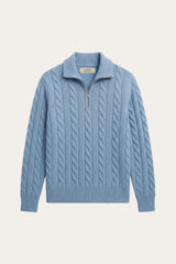 Medici Cable Knit Light Blue