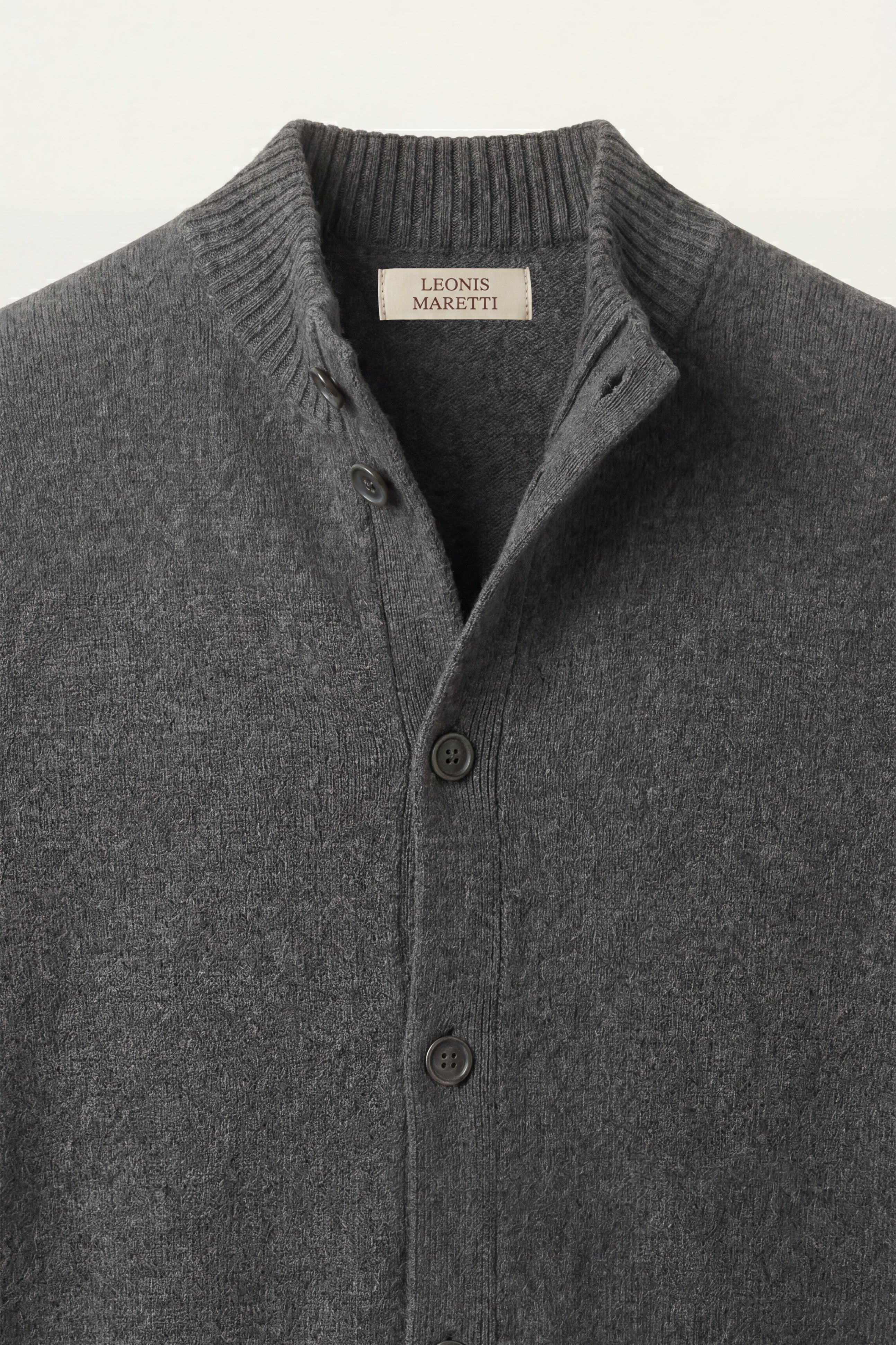 Giotto Knit Cardigan Dark Grey