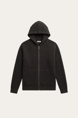 Sorrento Hooded Knit Black