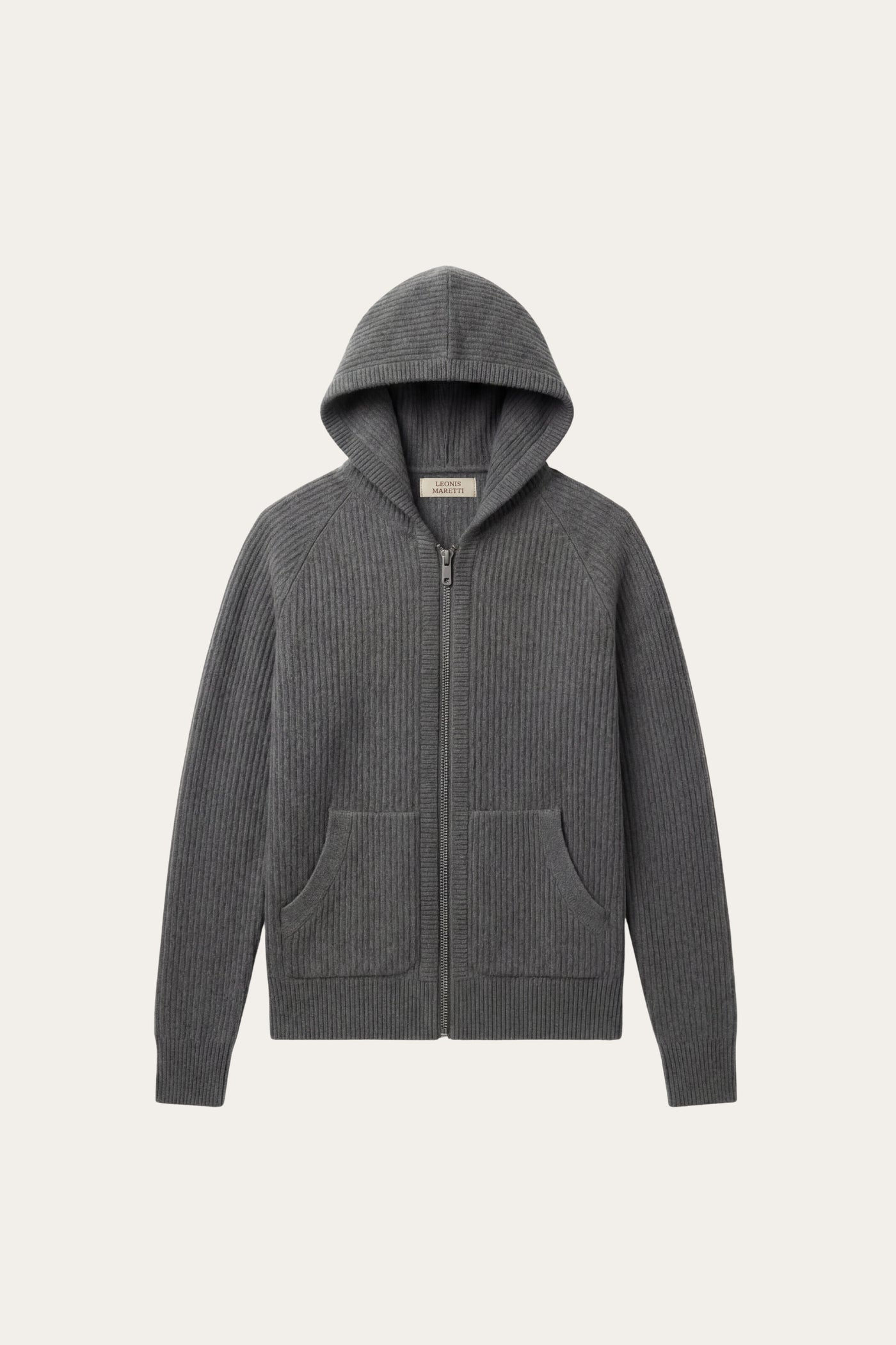 Sorrento Hooded Knit Dark Grey