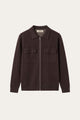 Orvello Dual-Zip Wool Cardigan Brown