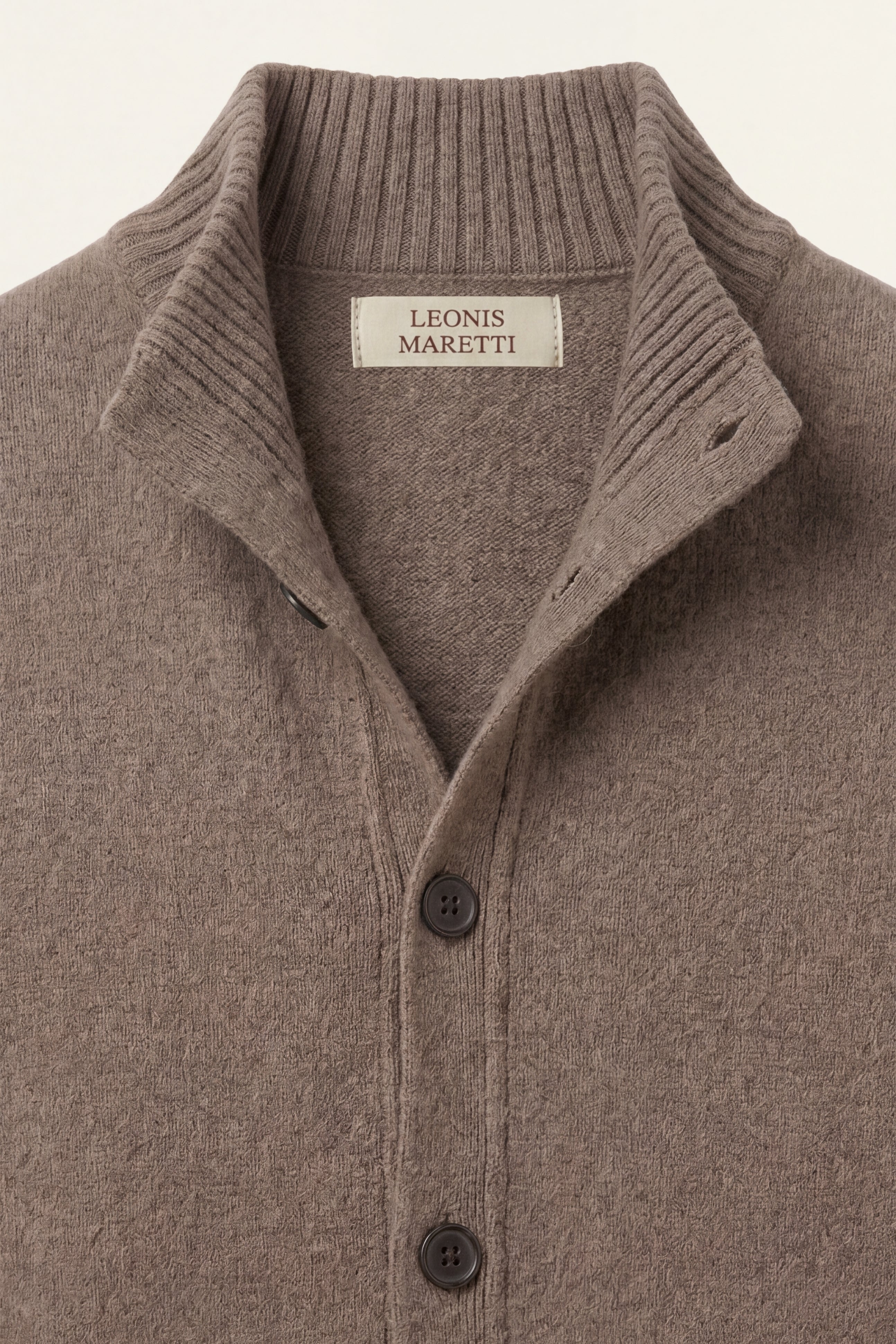 Giotto Cashmere Cardigan Mocha