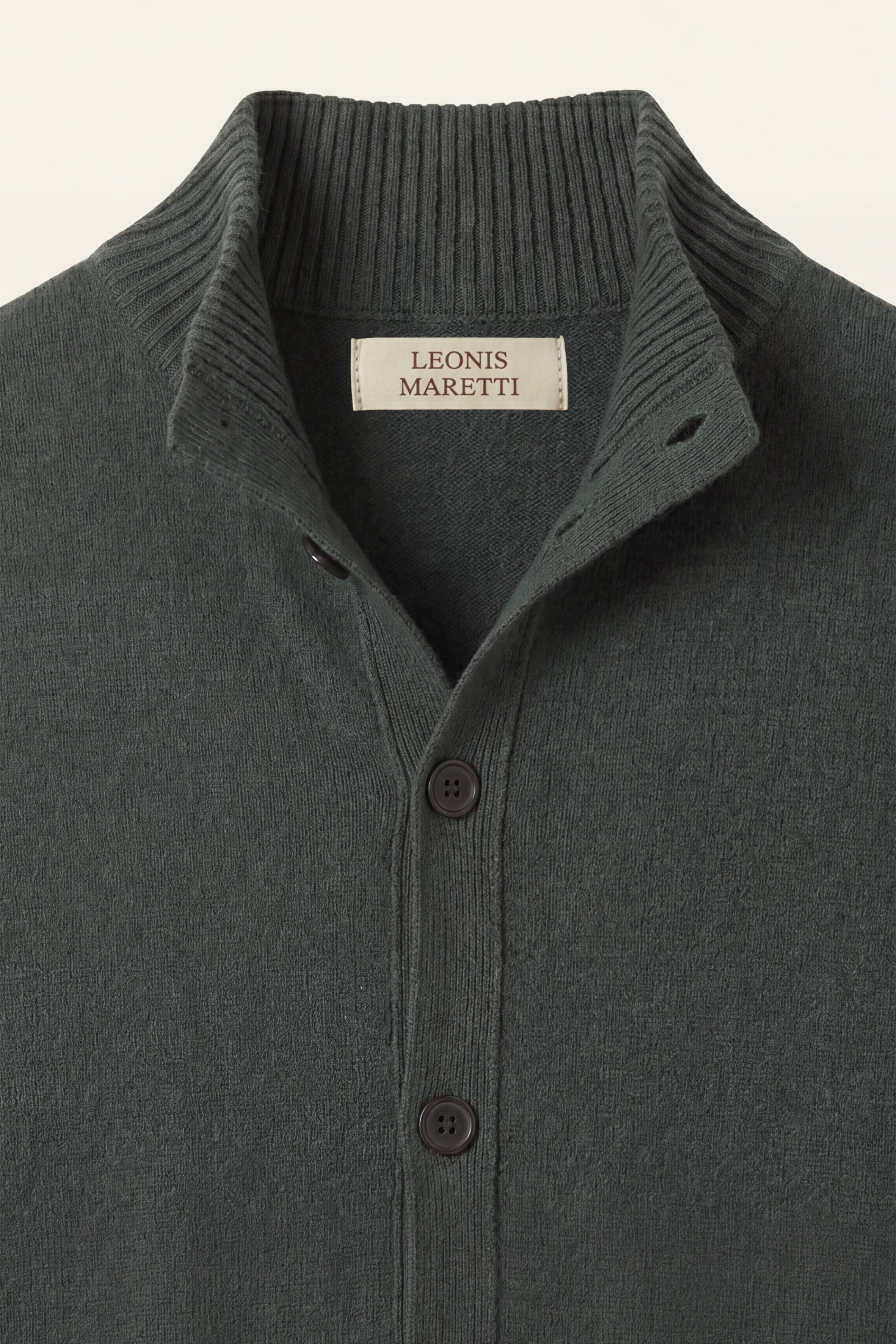 Giotto Cashmere Cardigan Forest