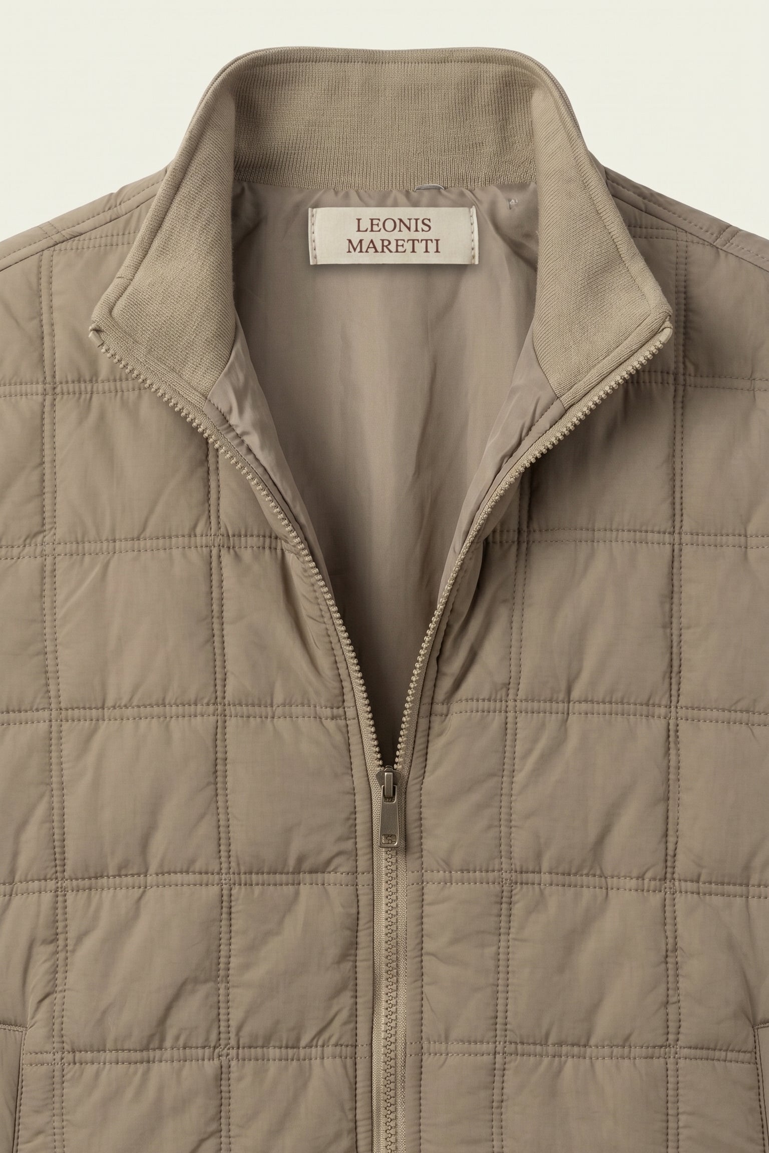 Frosinone Quilted Hybrid Jacket Beige