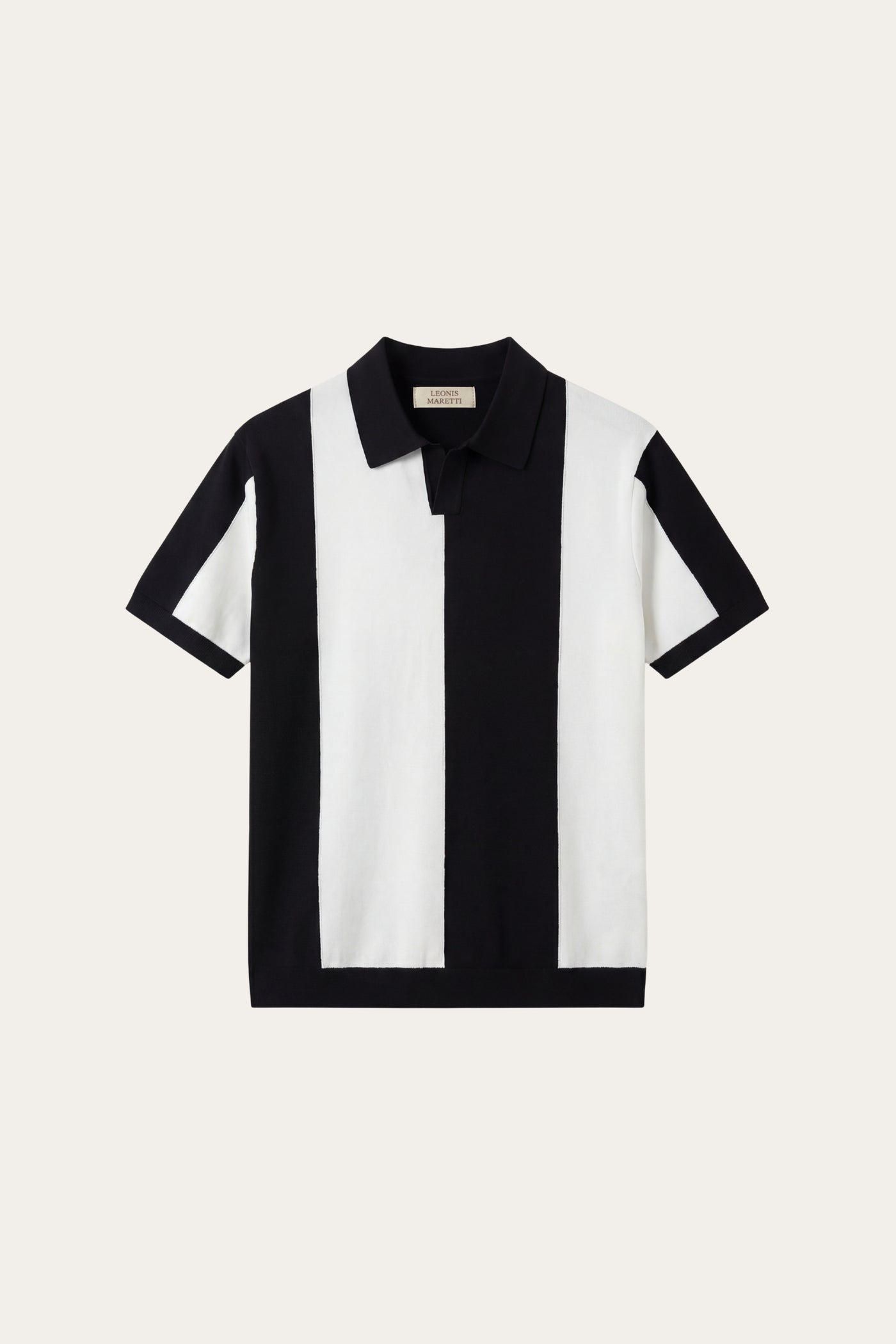 Valtero Colorblock Polo Black