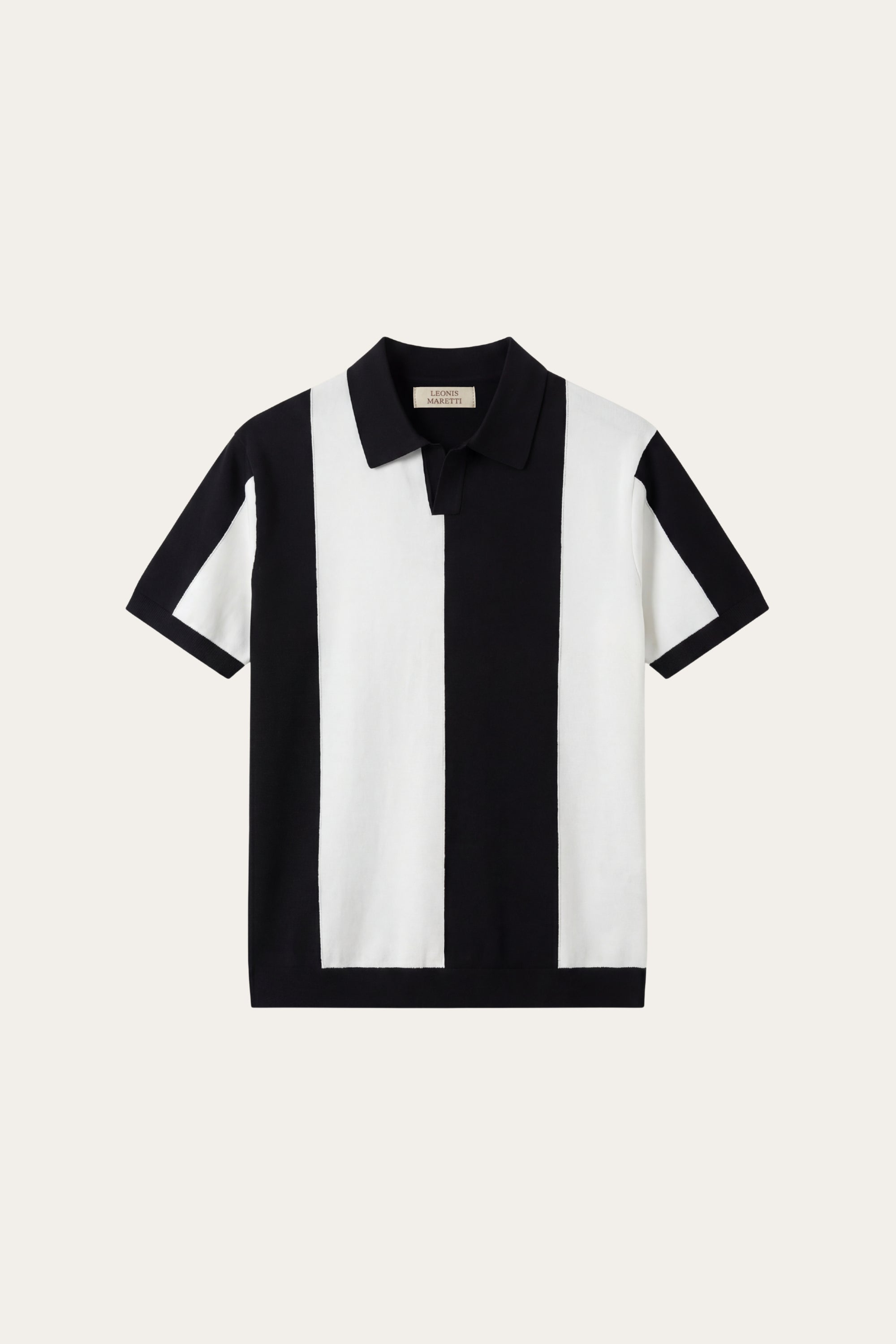 Valtero Colorblock Polo Black