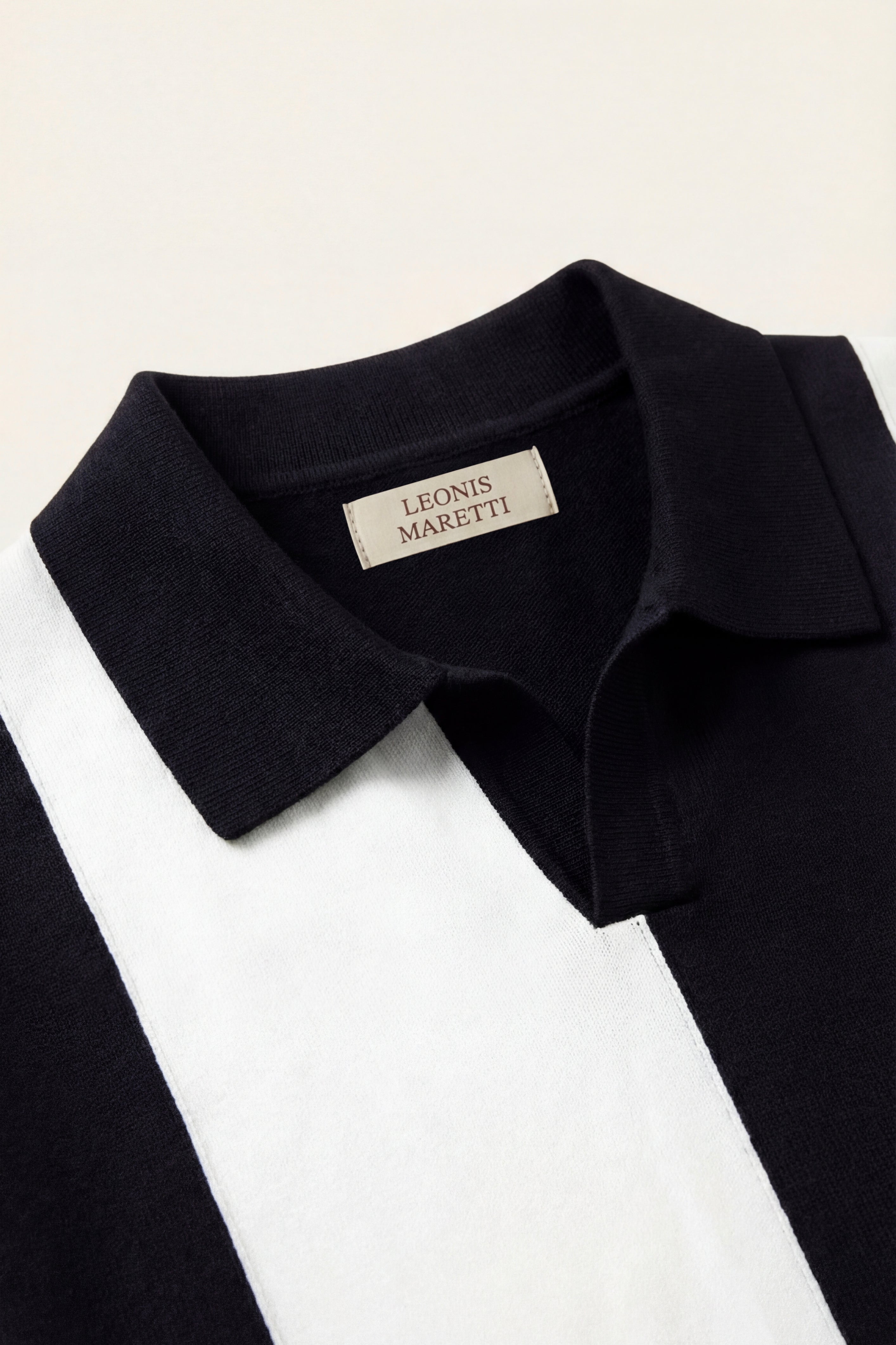 Valtero Colorblock Polo Black