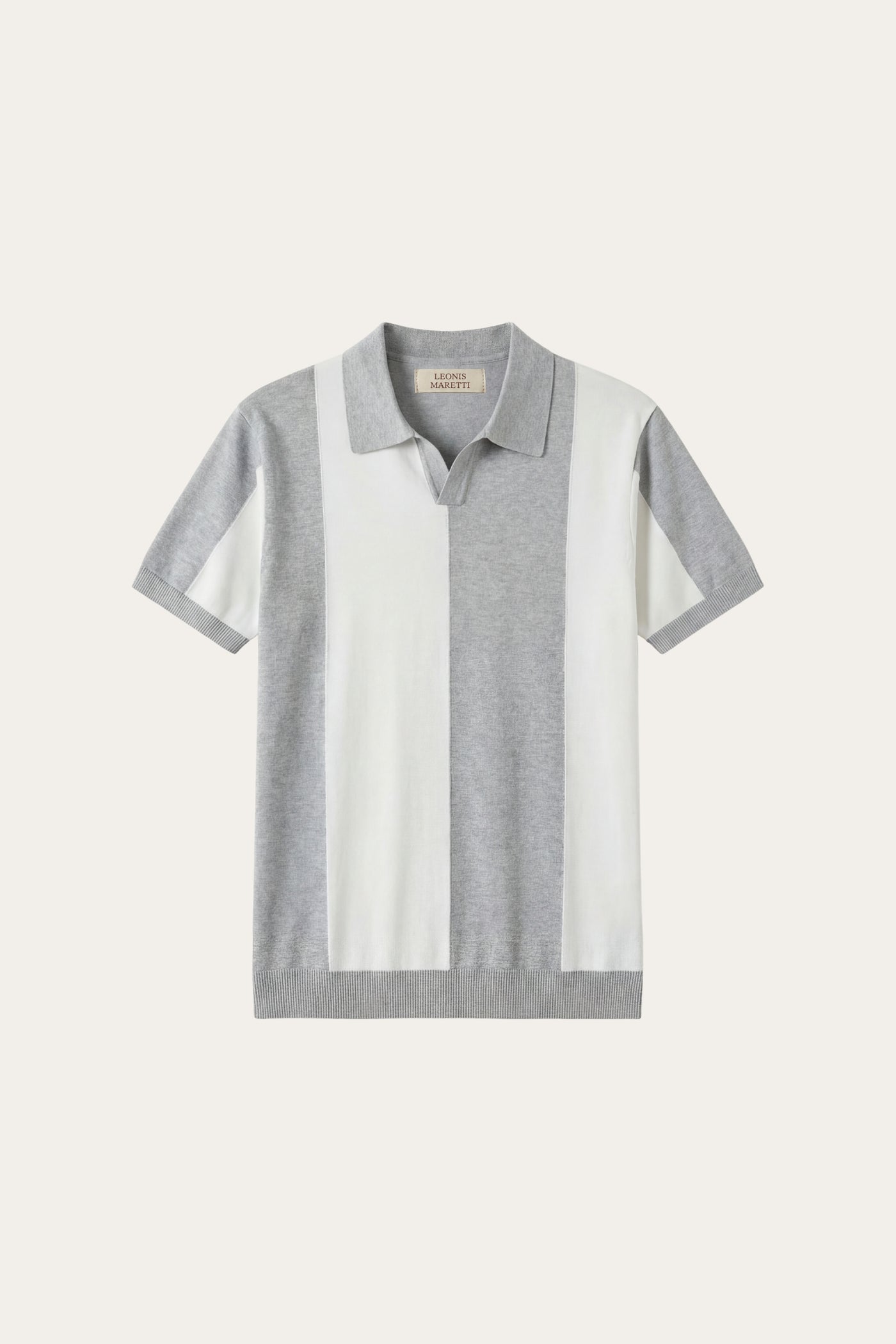 Valtero Colorblock Polo Grey