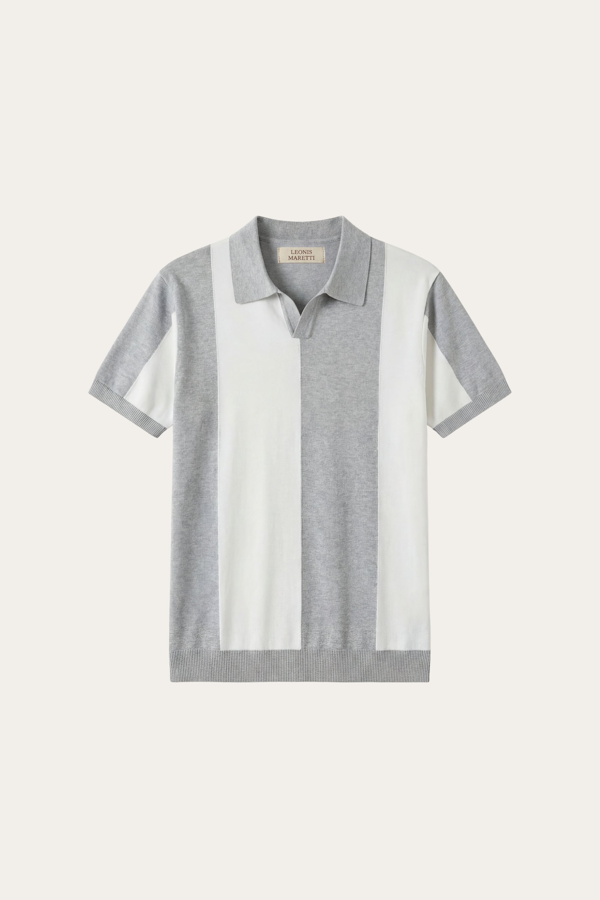 Valtero Colorblock Polo Grey