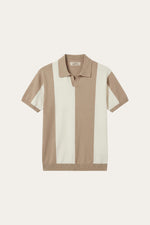 Valtero Colorblock Polo Khaki