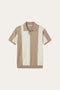 Valtero Colorblock Polo Khaki