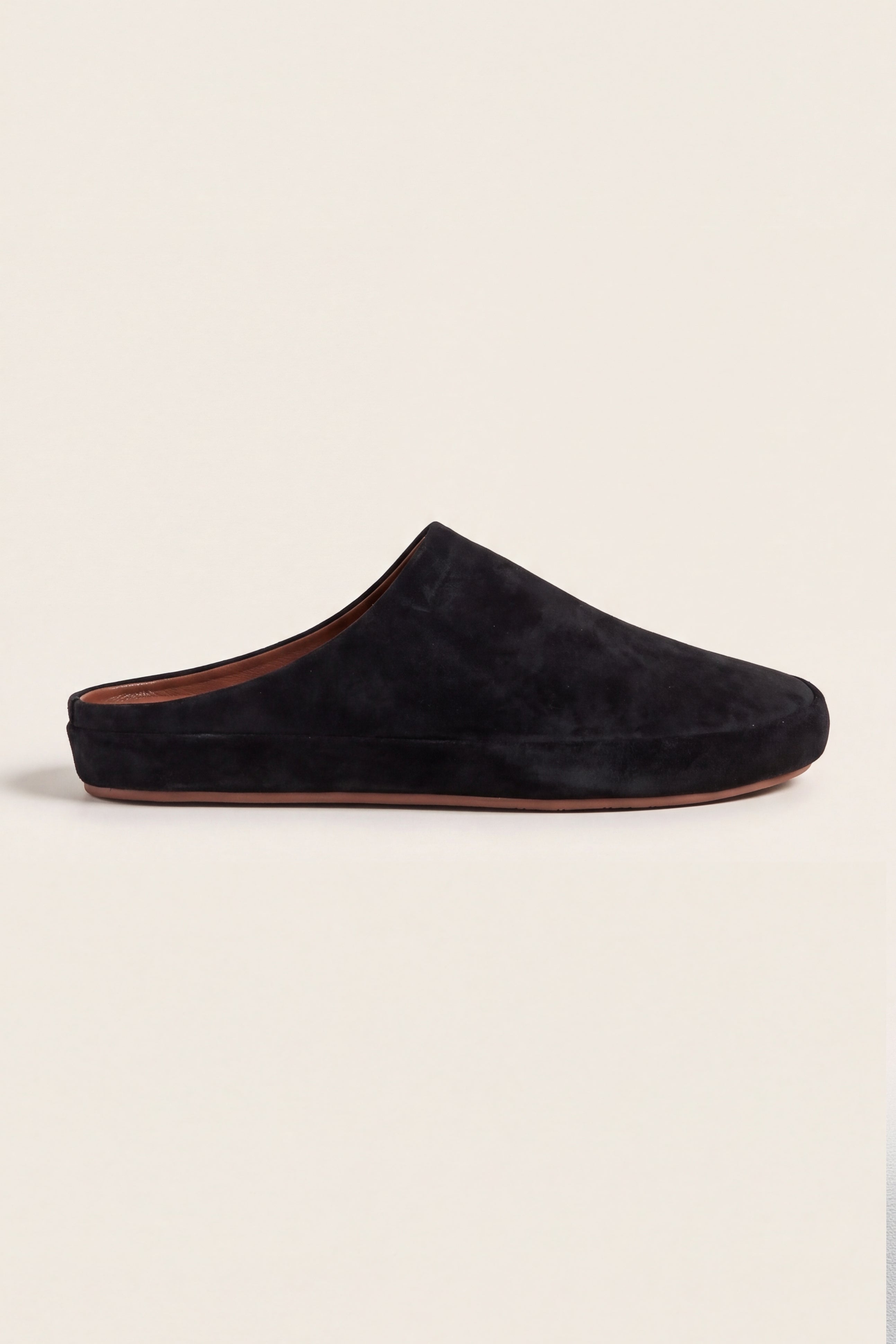 Perugia Suede Mule Black