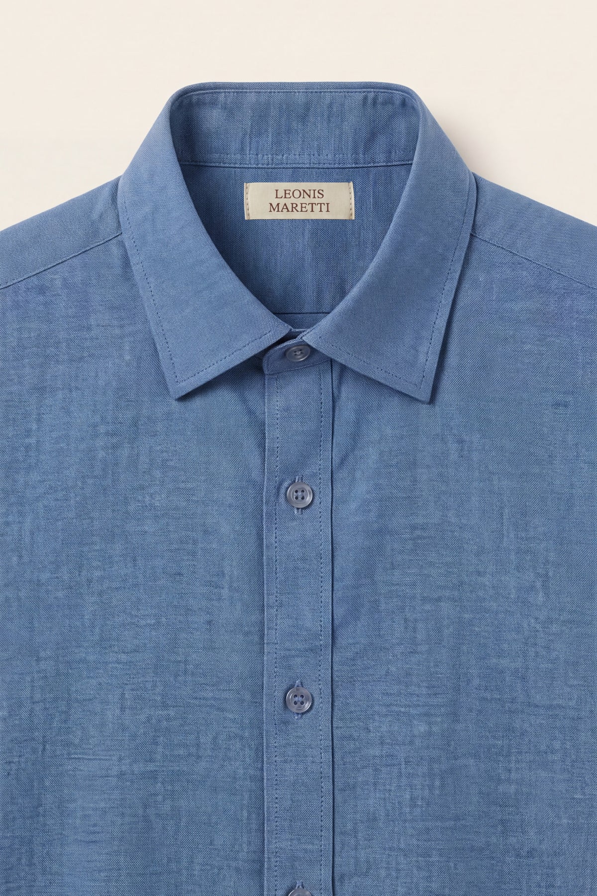 Ragusa Cotton Dress Shirt Denim Blue