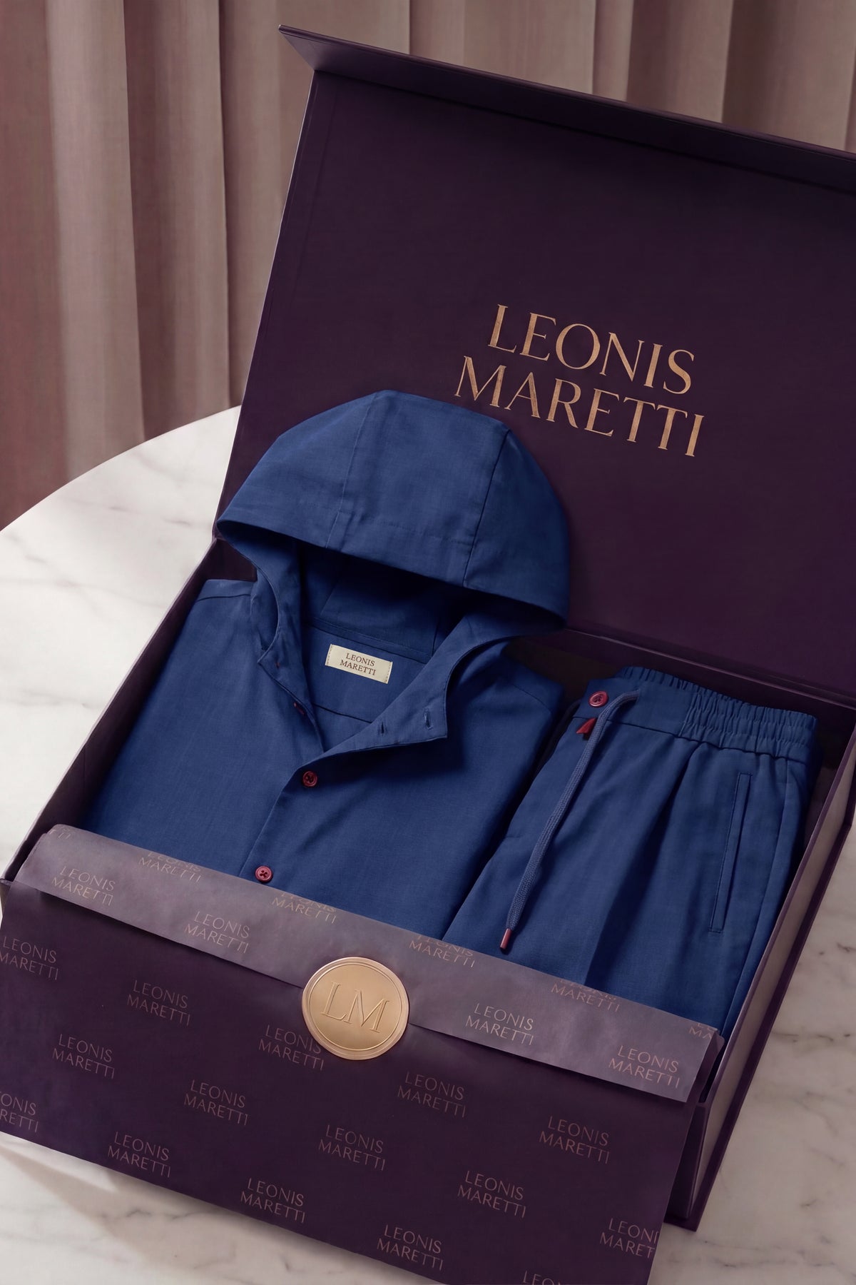 Tivoli Cotton Lounge Set Blue