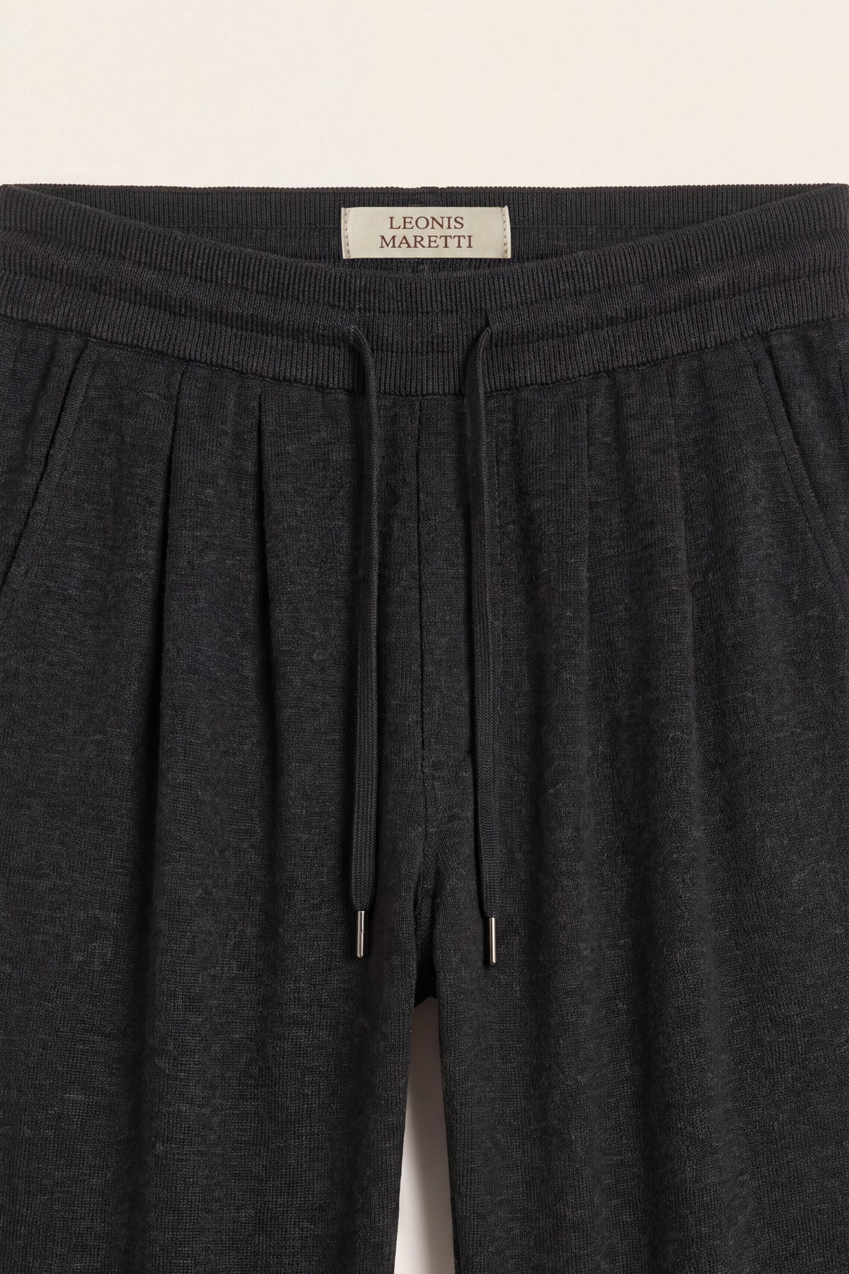 Gubbio Merino Wool Joggers Black