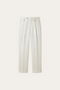Morino Pleated Trousers White