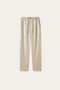 Monteria Stretch Linen Trouser Beige
