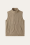 Bormio Zip Fleece Vest Beige