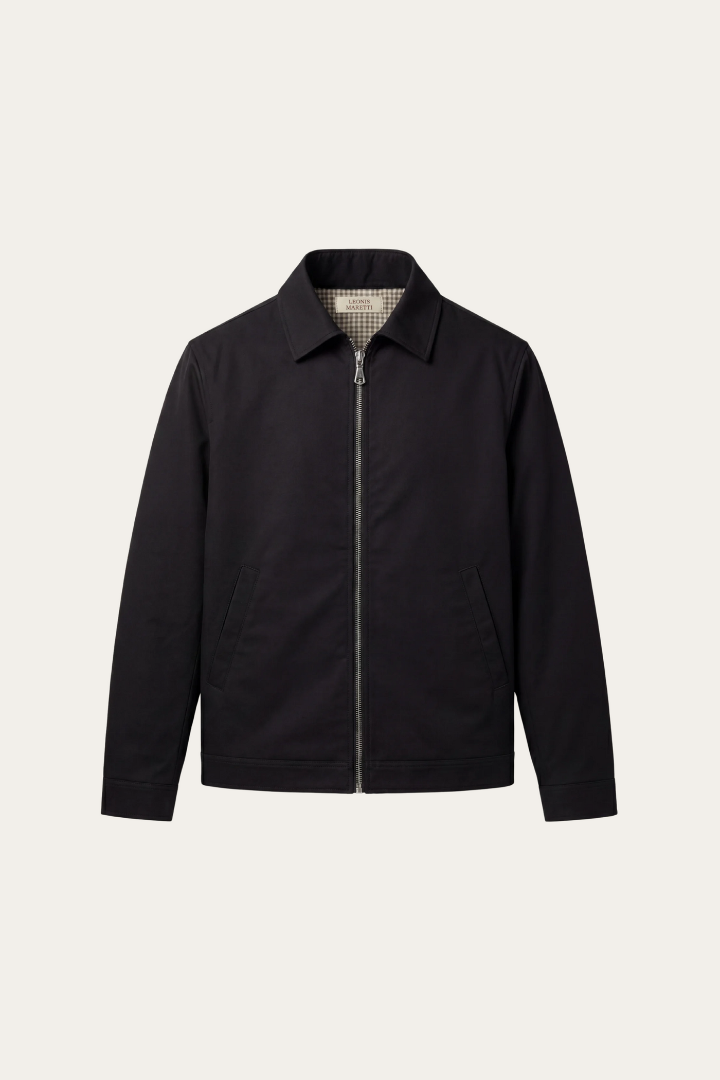 Pietro Lightweight Zip Jacket Black