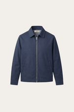 Pietro Lightweight Zip Jacket Blue