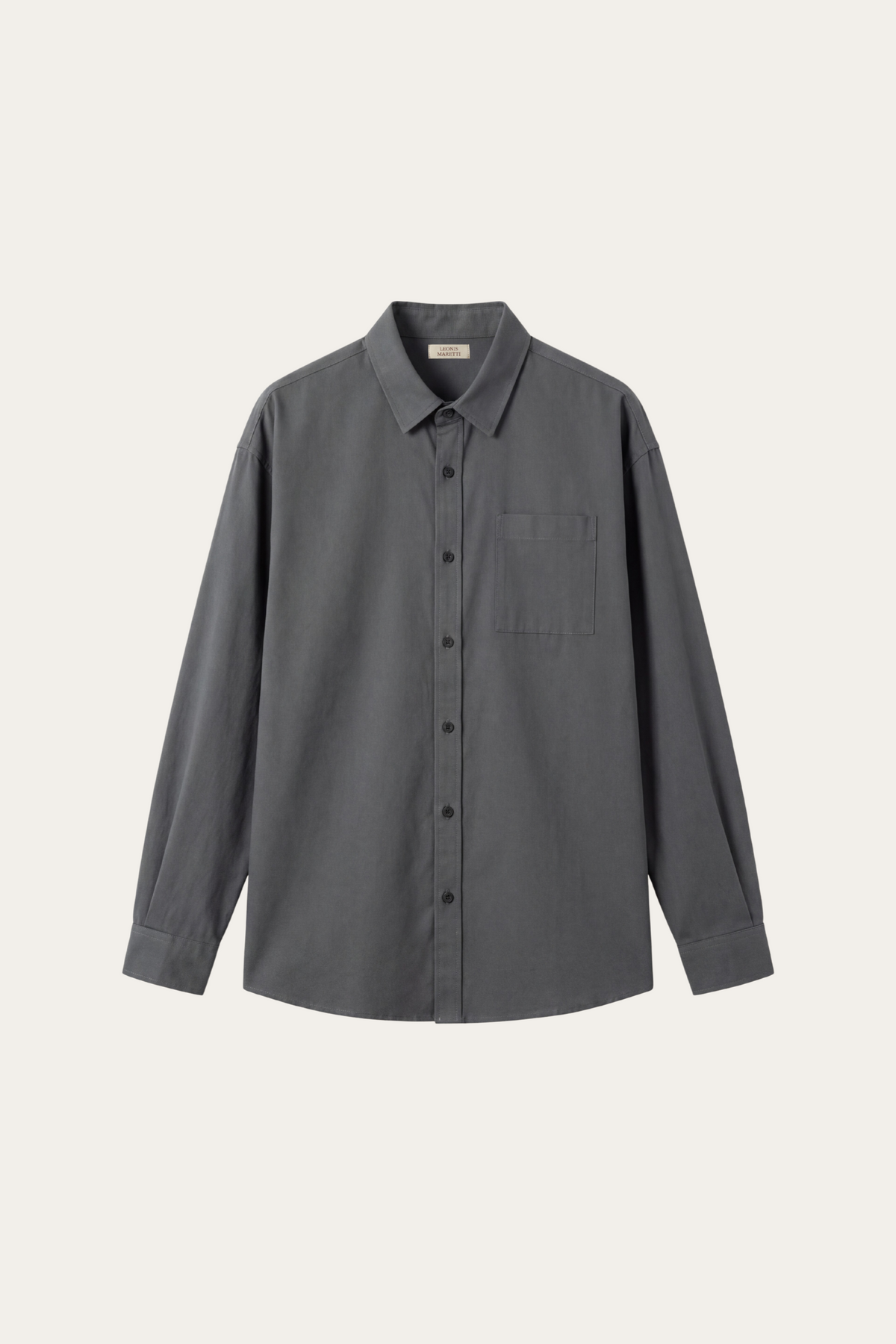 Spoleto Cotton Overshirt Dark Olive