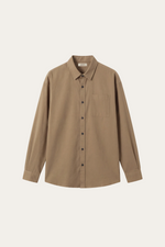 Spoleto Cotton Overshirt Khaki
