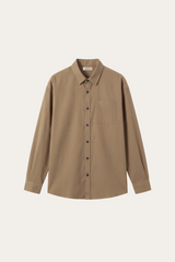 Spoleto Cotton Overshirt Khaki
