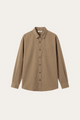 Spoleto Cotton Overshirt Khaki