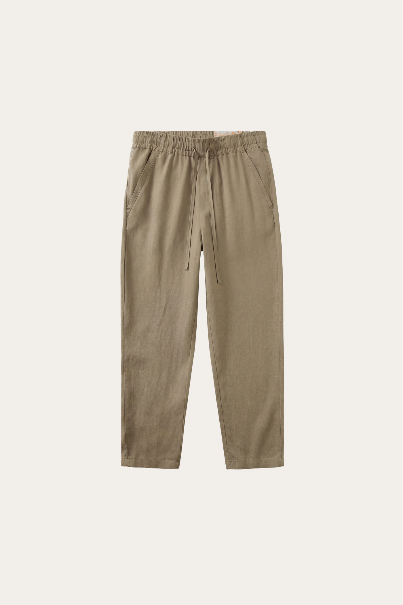 Sestri Tencel Drawstring Trouser Khaki