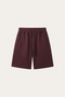 Salerno Drawstring Shorts Wine Red