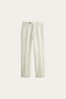Modena Linen Tailored Trousers Light Beige